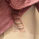 Gymshark Slounge Cropped Hoodie Size Medium Dusky Pink Marl Photo 4