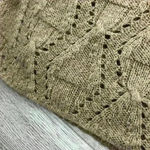 a.n.a  Tan Knit Poncho Sweater Size S/M Photo 8