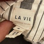 Rebecca Taylor La Vie • Shorts • Striped • Pockets • Belt • Medium • High Waist Photo 4