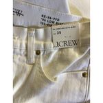 J.Crew Jeans Womens 25 White 96 Low Rise Slim Wide Leg Denim Reimagined Pants Photo 4