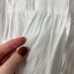 Antonio Melani  women’s white tiered ruffle lace elastic cuff layered tie dress 6 Photo 2