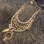 Vintage Belladonna layered bead chain necklace Photo 8