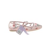 Wild Fable Pink Floral Embroidered Flats Photo 1