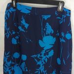 Ted Baker‎ Selaah Bluebell Side Slit Skirt Blue Size 4 Photo 2