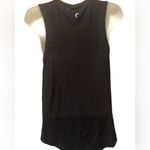 Zyia  Black Premium Ribbed Running Tank Sz. XXL 2X Lightweight Workout Stretch Photo 4
