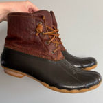 Sperry Brown and black waterproof  duck boots 🔥 Photo 0