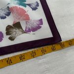 Ginko leaf printed bandana 0308 Purple Photo 2