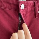 Calvin Klein Jeans  Red/Burgundy Skinny Ankle Pants, Size 8 Photo 6