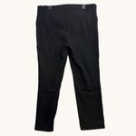 Hilary Radley  XL Slim Black Textured Dress Pants Stretch Work Office Business Photo 2