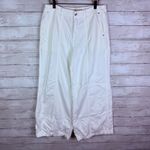 Madewell Wide Sweep Trousers White Denim Size 29 Photo 2