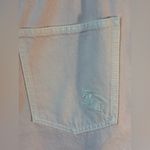 Burberry NWT  High-Waist Denim jean shorts Cotton Jorts. Baby Pink, Bermuda US 14 Photo 3