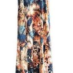Nicole Miller NWT  NEW YORK Satin Floral Print Maxi Dress Photo 0