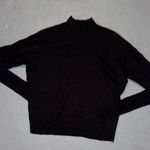 ATM Elegant Black mockneck Turtleneck Sweater Photo 0