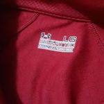 Under Armour  Red Semi-Fitted Cold Gear Quarter Zip Compression Pullover SIZE L Photo 2