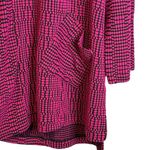 Habitat  Clothes to Live In Pink Black Tunic‎ Slouchy Pocket #33422 Size Large Photo 3