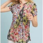 Anthropologie ‎ Akemi + Kin Grace Floral Smocked Top Multi Size Medium Photo 0