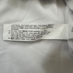 ZARA  Blazer Dress S White Twist Cutout Short Sleeve Collared Mini Fit Flare Zip Photo 6