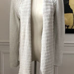 Ivan Grundahl Copenhagen Open Front Cardigan Ecru Photo 0