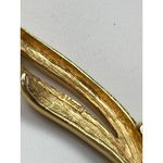 Monet Vintage  Gold-Tone & Cream Enamel Winged Necklace Photo 5