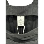 Halara  Black Textured Overall Jumpsuit Wide Leg Pockets Button Detail Size S Photo 1