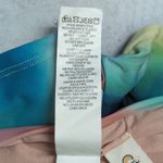 NWT Citrus Tie Dye Blue Pink Yellow Peach Ruched Waistband Swim Boy Shorts Large Photo 9