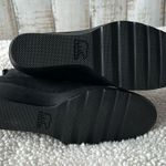 Sorel TORONTO Ankle LACE UP BOOT WEDGE SUEDE LEATHER RUBBER OUTSOLE BLAC… Photo 4