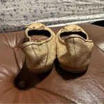 Sam Edelman Gold Leather Ballet Flats Size 6 Photo 5