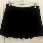 Zella Ruffle Back Performance Skort in Black Photo 0