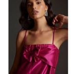 Anthropologie Hutch Satin Bow-Tie Jumpsuit NEW Size Medium Photo 2