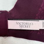 Victoria's Secret Victoria’s Secret Size 36D Bra Lined Demi T-Shirt Coverage Underwire Burgundy Photo 11
