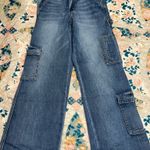 Forever 21  Cargo Jeans Wide-Leg Photo 0