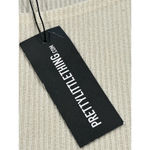 Pretty Little Thing Women's Ivory Long Sleeve Bodysuit Size 14 Photo 9