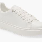 Steve Madden  Charlie Sneakers w/ Rhinestone Embellishments Sz 7.5 Photo 0