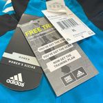 Adidas NWT Full Zip Racing Stripes Woven Warm Up Jacket Mesh Lining Women’s XL Photo 8