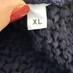 Oui Moments Open Knit Sweater XL Stars Stripes USA Americana Holiday Patriotic Photo 5