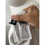 Adidas  Womens Medium Grey Wanderlust Second Layer Drop Shoulder Sweatshirt Photo 3