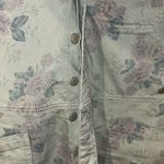 Lucky Brand Laura Ashley/ Floral Sleeveless Pockets Button Front Romper Sz L-NWTS Photo 2