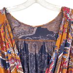 Free People  Paisley Wrap Fiona Surplice Top Boho Photo 6
