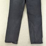 J.Crew Mid Rise 90s Classic Straight Jeans Black Dark Gray Wash Denim Womens 30 Photo 5