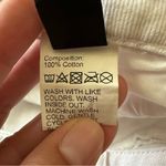 SheIn Curve Woman's White Shorts Size 4x 100% Cotton Photo 4