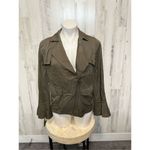 LAURIE FELT green jacket Green Size 0 Photo 4