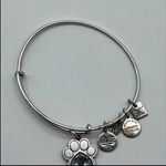 ALEX AND ANI  Dog Paw Prints of Love Bracelet -Silver Tone, Crystal Charm Photo 13