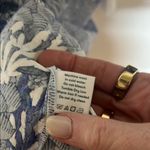 Roller Rabbit  Blue and White Floral Tunic coverup Photo 5