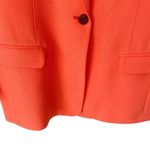 Smythe Tailored Blazer Neon Tangerine Revolve Size 14 Orange Photo 3