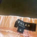 Beulah Pink Moto Style Pants with Zipper Details Photo 5