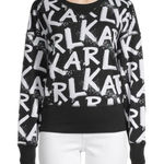 Karl Lagerfeld  PARIS Graffiti Pullover Photo 0