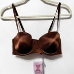 Savage X Fenty 34C strapless chocolate brown bra  Photo 0