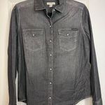 Calvin Klein Like new Women Jeans black denim button ups Photo 0