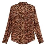 Scotch & Soda  Mixed Animal Print Button Up Blouse Chic Career Statement S Photo 2