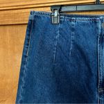 Kaffe Clothing KAhera Wide Leg Dark Wash High Rise Jeans Blue Size 16 Photo 3